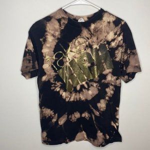 Fake Rich Custom Bleached T- Shirt: Size Medium